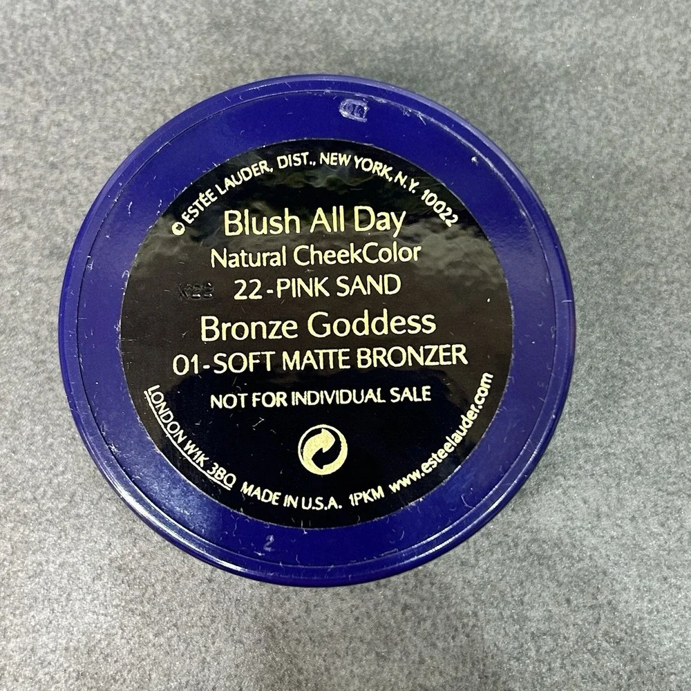 NEW Estée Lauder Blush‎ All Day Duo 22 PINK SAND & 01 Bronze Goddess Soft Matte